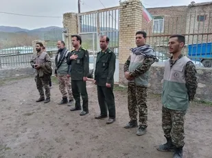 بازدید فرمانده سپاه شبستر از برگزاری رزمایش جهادگران فاطمی