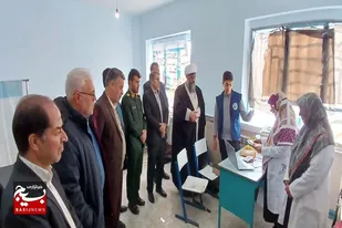 خدمات&zwnj;رسانی گروه جهادی شهید کاظمی آشتیانی در روستای چورمق