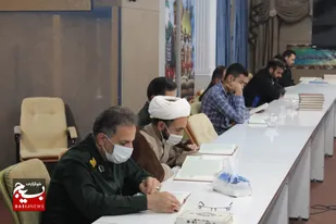 برنامه جزء خوانی قرآن کریم در سپاه ناحیه فارسان
