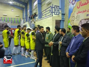 ایستگاه پایانی مسابقات فوتسال جهادگران خوزستان با معرفی تیم برگزیده