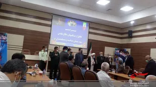 مراسم تجلیل از پیشکسوتان ورزمندگان 8سال دفاع مقدس