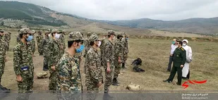 برپایی اردوی میدان تیر در چالوس+ تصاویر