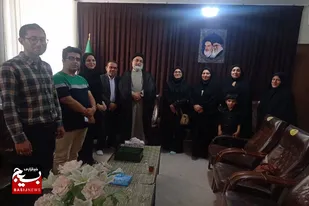 دیدار خبرنگاران تویسرکان با امام جمعه این شهرستان