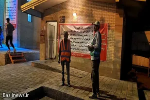 ارائه خدمات شبانه روزی شهرداری بهار به زائران حسینی