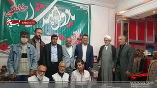 برگزاری یادواره شهدای خانگی شهیدان حمید سعید،برازنده شهابی نژاد توسط حوزه کربلا