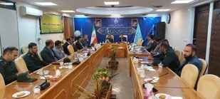 دیدار سردار شاکرمی فرمانده سپاه امیرالمومنین (ع) استان با مدیر کل دادگستری ایلام