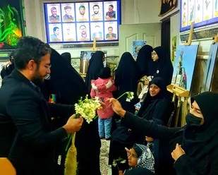 مراسم گرامیداشت شهادت شهید سلیمانی در بیت الزهرا(س) برگزار شد