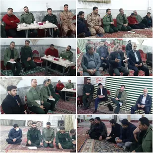 نشست صمیمی و هم اندیشی فرمانده سپاه پیشوا با اهالی روستای "شوران و زواربید"