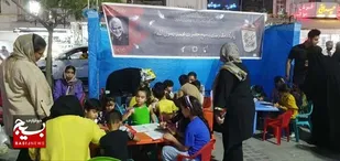 برگزاری جشن دهه کرامت در میدان انقلاب شهر بوشهر