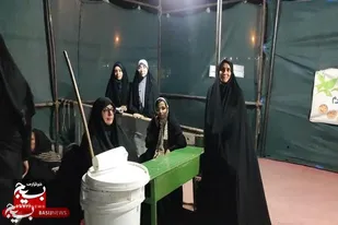 موکب پذیرایی، میزبان حماسه&zwnj; سازان شب صد و شصت و دوم شد