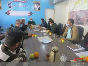 جلسه معارفه مسئول بسیج اصناف شهرستان سرخه برگزار شد