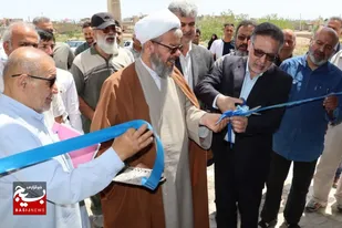 افتتاح واحد تولید یخ قالبی در دامغان