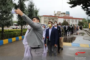 جشن ازدواج آسان ۱۱۰ زوج جوان در سپاه کربلا+ تصاویر
