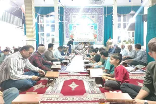 محفل انس با قرآن در فامنین برگزار شد