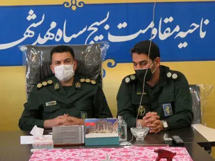 معارفه جانشین فرمانده سپاه ناحیه مهدیشهر