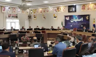نشست روسای اتاق های اصناف استان با حضور مدیران بسیج اصناف