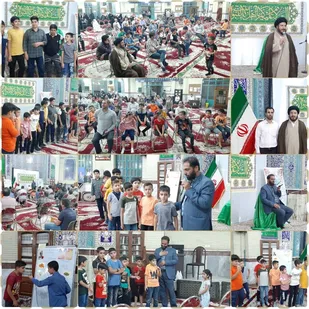 افتتاح برنامه های تابستان ١۴۰١ پایگاه شهیدانصاری پیشوا در مسجدجامع امام خمینی(ره)