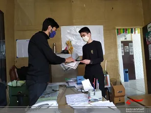 تقدیر از نفرات برتر مسابقات علمی بسیج دانش آموزی سپاه ناحیه قوچان