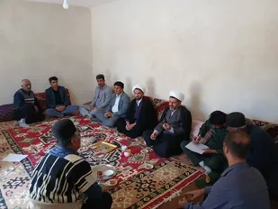 دیدار با خانواده معزز شهدا در چلگرد