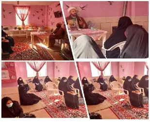 برگزاری جلسه بررسی کتاب سه دقیقه در قیامت در پایگاه بسیج سمیه