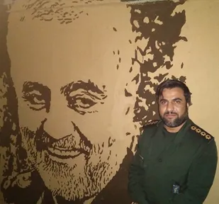 تبریک فرمانده حوزه مقاومت شهدای بندر خمیر به مناسبت ایام الله دهه  مبارک فجر