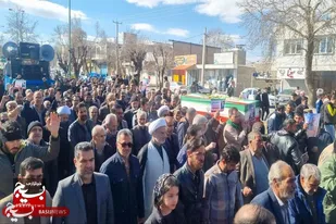تشییع پیکر مطهر شهیدان &laquo;کاظمی و امینی&zwnj;زاده&raquo; در نهاوند