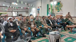 شکوه حضور بسیجیان شهرستان راور در مراسم 5 آذر به مناسبت روز بسیج مستضعفین