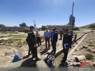 آغاز آب&zwnj;رسانی به ۲۷روستای پلدشت توسط سپاه این شهرستان