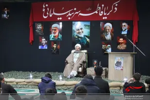 برگزاری مراسم گرامیداشت دومین سالگرد شهادت سردار قاسم سلیمانی در شهرک شهید احسانی نژاد