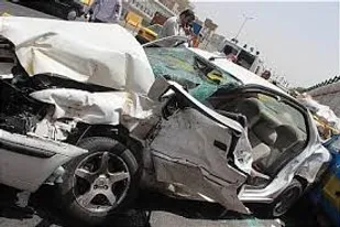 برخورداتوبوس و سمند حادثه سازشد