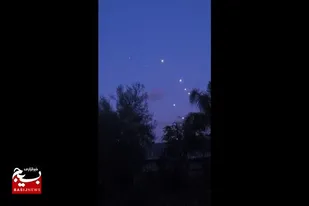 شلیک ۶۰ موشک از جنوب لبنان به مناطق شمالی فلسطین اشغالی