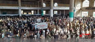 اجتماع بزرگ بسیجیان شهرستان دلفان برگزار شد