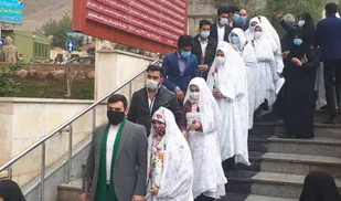 آغاز زندگی 100 زوج کرمانی در سالروز میلاد حضرت زینب سلام الله علیها