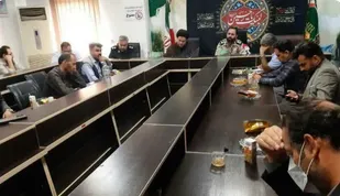 تجلیل ازاصحاب رسانه درسپاه ناحیه ملارد