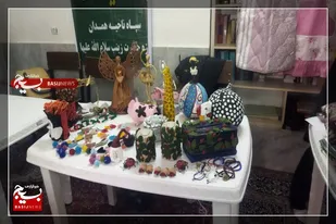 برگزاری نمایشگاه اقتصاد مقاومتی بسیجیان پایگاه شهید عروجی