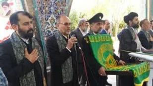 کاروان خدام حرم مطهر رضوی وارد ایلام شد