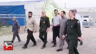 بازدید فرمانده سپاه قدس گیلان از روند آماده&zwnj;سازی غرفه&zwnj;های کنگره ۸۰۰۰ شهید استان گیلان
