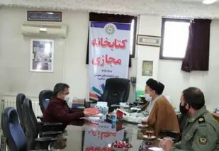 دیدار رئیس عقیدتی سیاسی لشکر ۵۸ تکاور ذوالفقار با مدیر نهاد کتابخانه&zwnj;های عمومی شاهرود