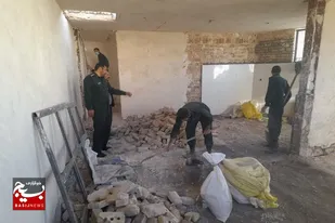 ارائه خدمات به نیازمندان خواف توسط جهادگران بسیجی دانشگاه امام حسین (ع) تهران+عکس