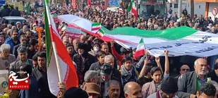 شکوه جشن یوم الله ۲۲ بهمن شاهرود به روایت تصویر
