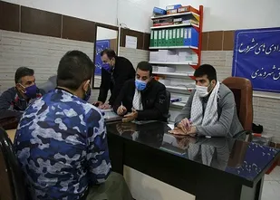 ارائه مشاوره حقوقی رایگان به مددجوجویان زندان مرکزی سنندج
