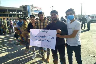مراسم ۱۳ آبان ۱۴۰۰ در شهر مُهر برگزار شد