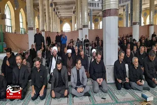 سوگواری سالروز شهادت حضرت علی بن موسی الرضا (ع) در فامنین