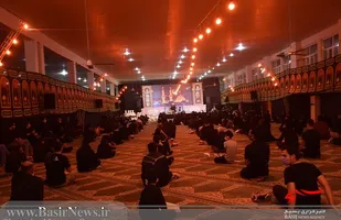 عزاداری با بصیرت در دیار شهید بصیر + تصاویر