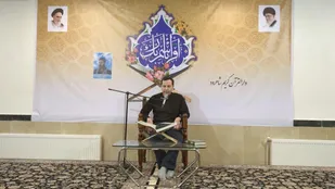 مراسم بزرگداشت قاری قرآن مرحوم غنایی در شاهرود+ تصاویر