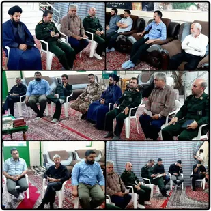 سلسله نشست های قرارگاه اعتلای بسیج و جهاد تبیین در محله سناردک پیشوا