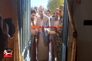 افتتاح پایگاه شهید زکریا نوتی زهی در نقطه صفر مرزی