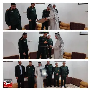 تجلیل سازمان بسیج عشایری سپاه &nbsp;خوزستان از شیخ چنانه در شوش&nbsp;