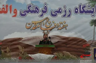 افتتاح نمایشگاه رزمی و فرهنگی والفجر یک در اردبیل