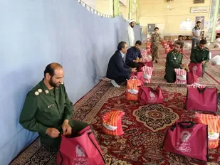 مرحله دوم رزمایش کمک مومنانه در شهرستان خاتم